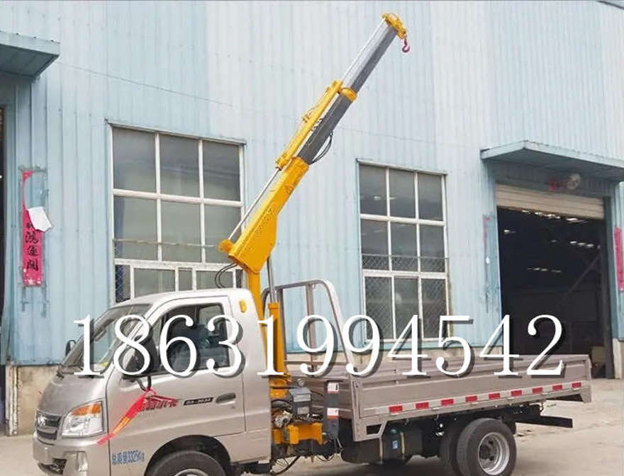 鹿邑县随车吊机1吨电动吊机移动随车吊机车载吊机可拆卸微型提升机仓库小型移动